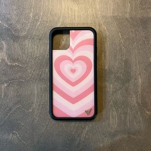 iphone 11 wildflower case- rose latte love